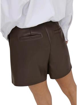 Shorts OnlyCora marrom para mulher