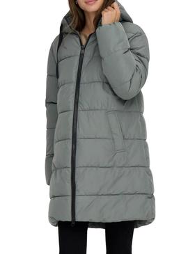 Casaco acolchoado Only Clair azul para mulher