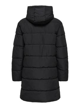Casaco acolchoado Only Clair preto para mulher