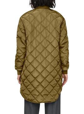 Jaqueta Only Jessica verde para mulher.