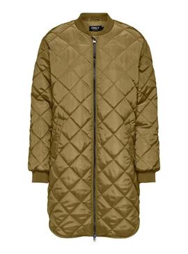 Jaqueta Only Jessica verde para mulher.