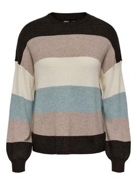 Camisola multicolor Only Latia para mulher.