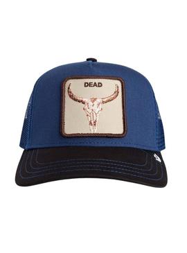 Boné Goorin Bros Two Tone Skull azul