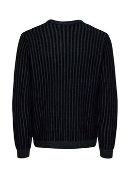 Camisola Only and Sons Brant azul para homem