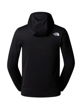 Jaqueta The North Face Mountain preta para homens.