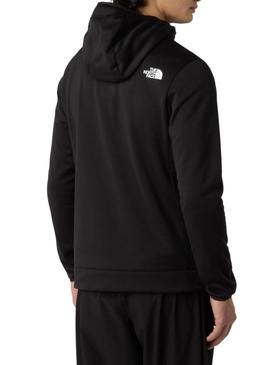 Jaqueta The North Face Mountain preta para homens.