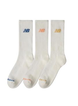Pack de meias New Balance Everyday multicoloridas.