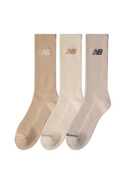 Pack de meias New Balance Everyday bege