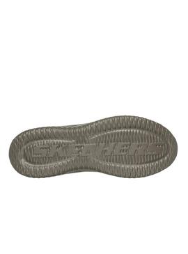 Sapatilhas Skechers Denton castanhas para homem