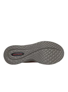 Sapatilhas Skechers Arch Fit castanhas para homem