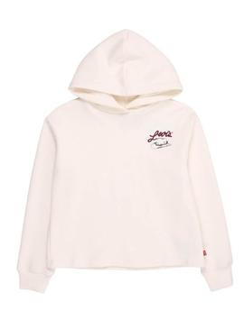 Moletom Levis Western bege para menina