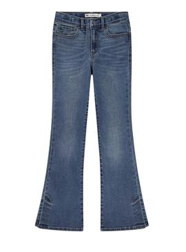 Calça jeans Levis 726 azul para menina