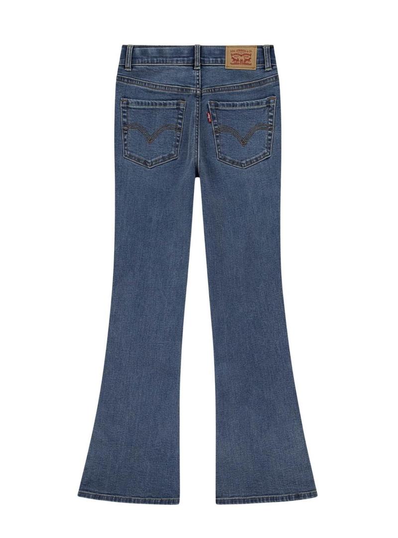 Calça jeans Levis 726 azul para menina