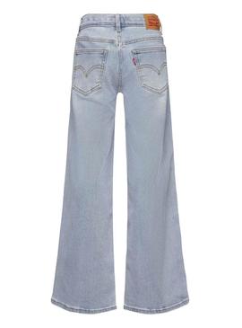 Calça de ganga Levis Baggy denim para menina