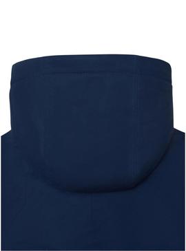 Casaco acolchoado azul da marca Silbon para criança.