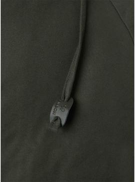 Trench coat verde Silbon para homem