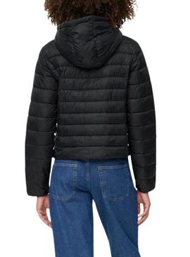 Casaco acolchoado Only Tahia preto para mulher