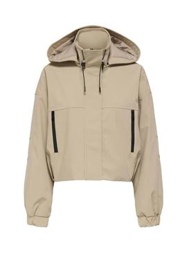 Jaqueta Only Onlkara camel para mulher