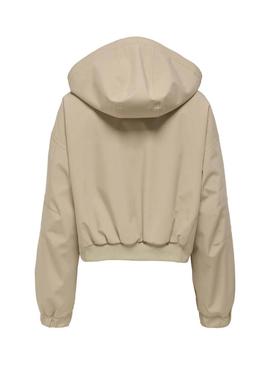 Jaqueta Only Onlkara camel para mulher