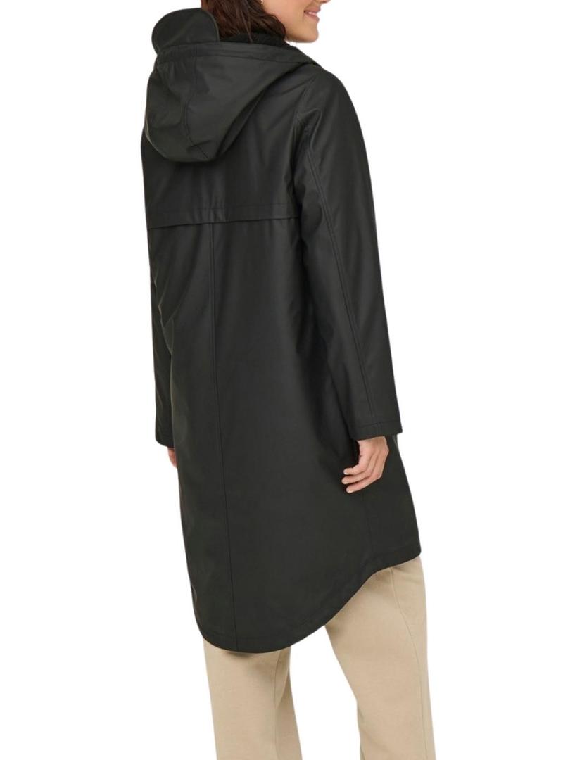 Capa de chuva preta Only Onlelisa para mulher