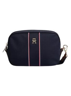 Bolsa transversal Tommy Hilfiger Popette corp azul marino para mujer