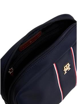 Bolsa transversal Tommy Hilfiger Popette corp azul marino para mujer