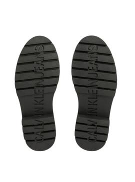 Botas Calvin Klein Rainboot Neoprene preta para mulher.