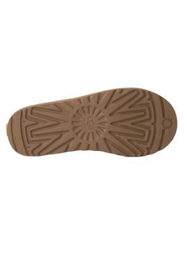 Botas UGG Classic Micro beige para mulher.