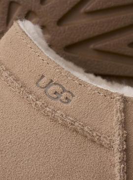 Botas UGG Classic Micro beige para mulher.