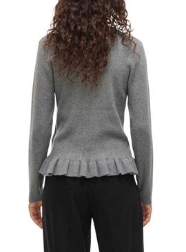 Camisola Vila Vinorthy cinza para mulher