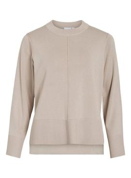 Camisola Vila Viostria bege para mulher