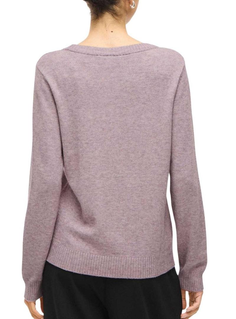 Camisola Vila Viril lilás para mulher.