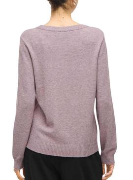 Camisola Vila Viril lilás para mulher.
