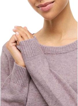 Camisola Vila Viril lilás para mulher.