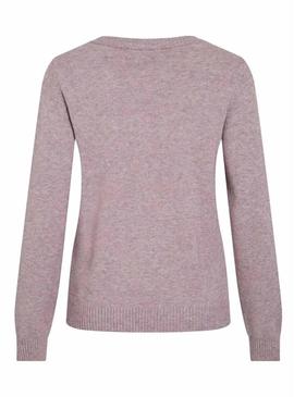 Camisola Vila Viril lilás para mulher.