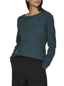 Camisola Vila Viril verde para mulher