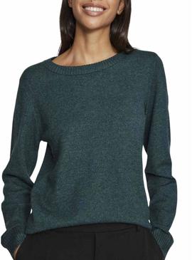 Camisola Vila Viril verde para mulher