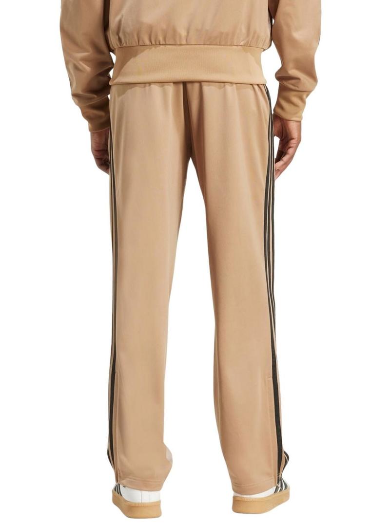 Calça Adidas Firebird caramelo para homem.