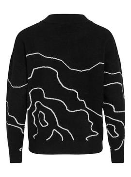 Camisola Vila Vitif preta para mulher