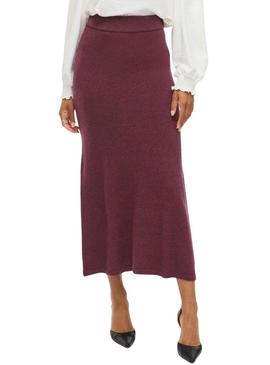 Saia Vila Viril granate para mulher.