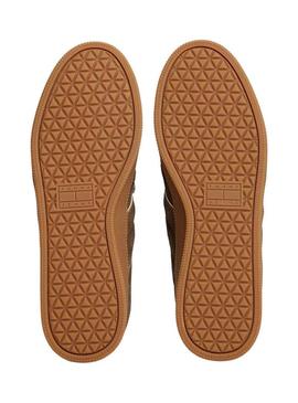 Sapatilhas Tommy Jeans The Greenwich castanhas para homem.