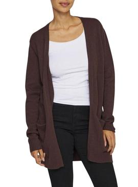 Casaco Vila Viril marrom para mulher