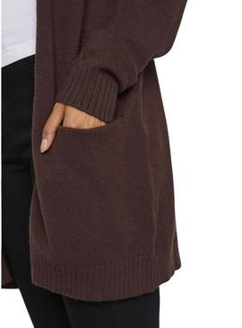 Casaco Vila Viril marrom para mulher