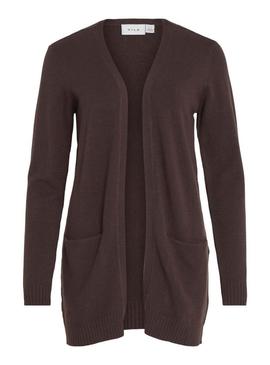 Casaco Vila Viril marrom para mulher