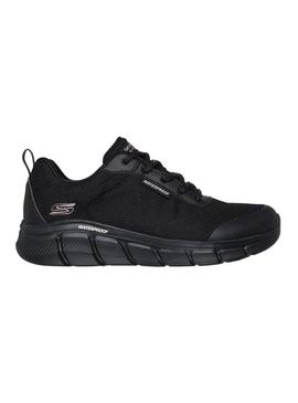 Sapatilhas Skechers Bobs Flex Waterproof preto para mulher
