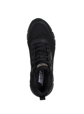 Sapatilhas Skechers Bobs Flex Waterproof preto para mulher