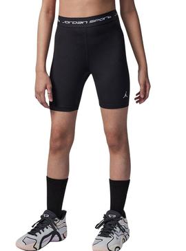 Malhas Jordan Dri-FIT Sport preto para menina
