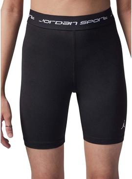 Malhas Jordan Dri-FIT Sport preto para menina