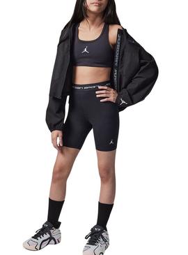 Malhas Jordan Dri-FIT Sport preto para menina
