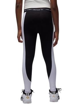 Leggings Jordan Dri-FIT Sport preto para menina.
